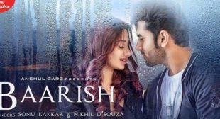 Baarish Lyrics – Sonu Kakkar