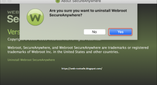 How To Uninstall The Webroot Internet Security? Www.webroot.com/safe