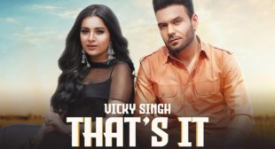 That’s It Lyrics – Vicky Singh