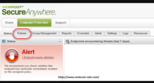 Fix Webroot Warning or Alert Hints of Danger