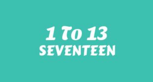 Lyrics of 1 TO 13 Song