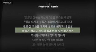 Lyrics of Freestylin Remix Song