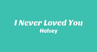 I Never Loved You Lyrics – Halsey