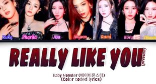 Really Like You (Romanized) Song Lyrics