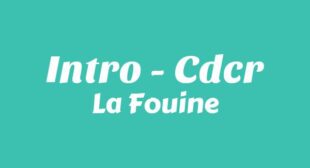 Intro – CDCR Lyrics – La Fouine