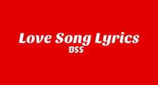 Lyrics of 사랑 노래 (Love Song) Song