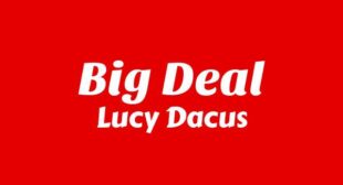 Big Deal Lyrics