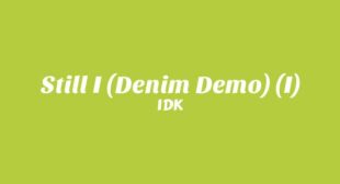 STiLL i (DENiM DEMO) (I) Song Lyrics