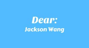 Lyrics of Dear Song