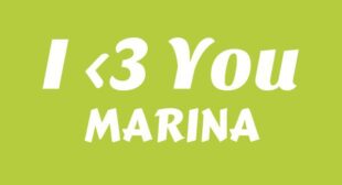 Lyrics of I ˂3 YOU Song