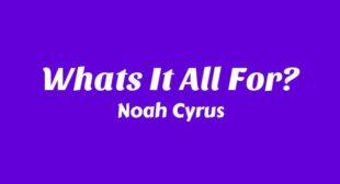 Lyrics of Way Of The World Song