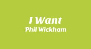 Lyrics of I Want Song