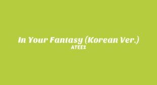 Lyrics of In Your Fantasy (Korean Ver.) Song
