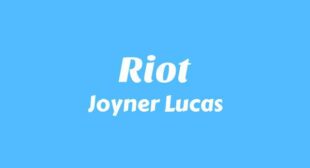Lyrics of Riot Song