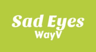 泪眼 (Sad Eyes) Song Lyrics