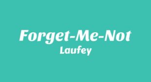 Forget-Me-Not Song Lyrics