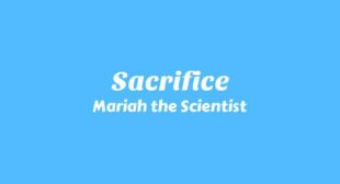 Lyrics of Sacrifice Song