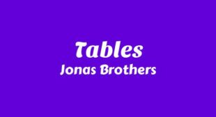 Tables Song Lyrics