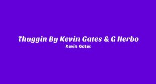Lyrics of Thuggin By Kevin Gates