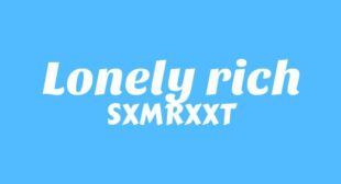Lonely rich Song Lyrics