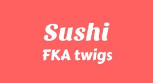 Lyrics of Sushi Song