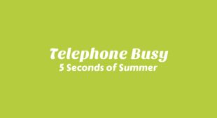 Telephone Busy Song Lyrics