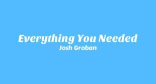 Everything You Needed Lyrics