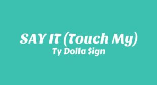 SAY IT (Touch My) Song Lyrics