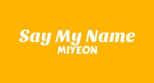 Say My Name (English Translation) Song Lyrics
