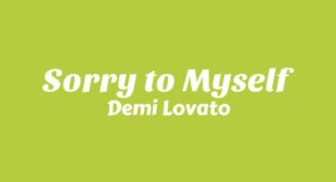 Sorry to Myself Lyrics