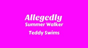 Allegedly Song Lyrics