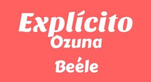 Cookie Lyrics – Ozuna