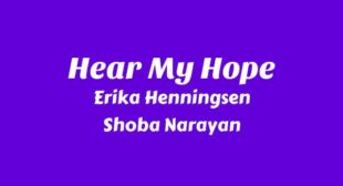 Lyrics of Hear My Hope Song