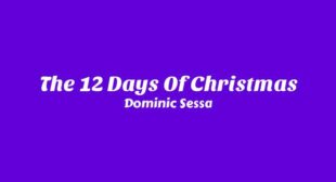 The 12 Days Of Christmas Lyrics – Dominic Sessa