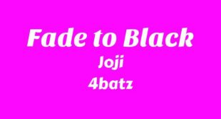 Fade to Black Lyrics – Joji