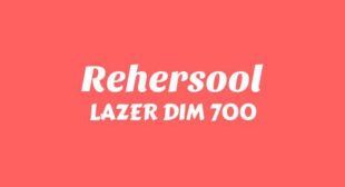 Rehersool Lyrics
