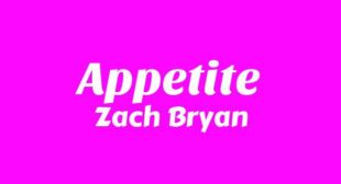 Lyrics of Appetite Song
