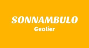 SONNAMBULO Song Lyrics