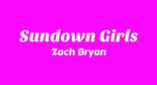 Lyrics of Sundown Girls Song