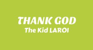 THANK GOD Lyrics – BEFORE I FORGET (DELUXE VERSION)