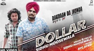 Sidhu Moose Wala Song Dollar