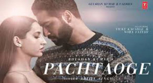 Pachtaoge Lyrics ft Vicky Kaushal