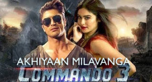 Akhiyaan Milavanga Lyrics – Commando 3