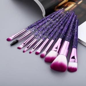 Transparent Makeup Brushes