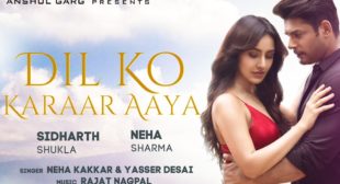 Dil Ko Karaar Aaya Sidharth Shukla Lyrics