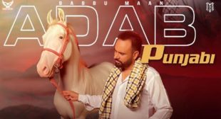 Lyrics of Adab Punjabi Song