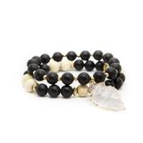 Black Onyx Crystal Bracelet – Misstika Style