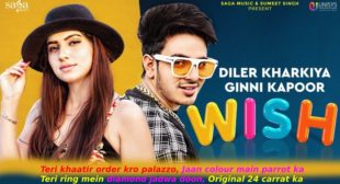 विश Wish Diler Kharkiya Lyrics in Hindi