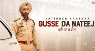 Gusse Da Nateeja – Satinder Sartaaj