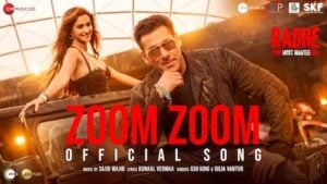 ZOOM ZOOM LYRICS – Radhe | Salman Khan